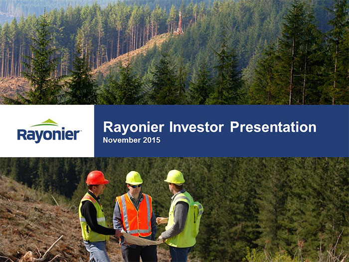 November 2015 Investor Presentation 