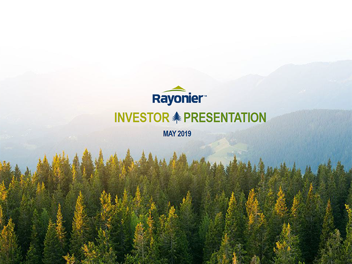 May 2019 Investor Presentation
