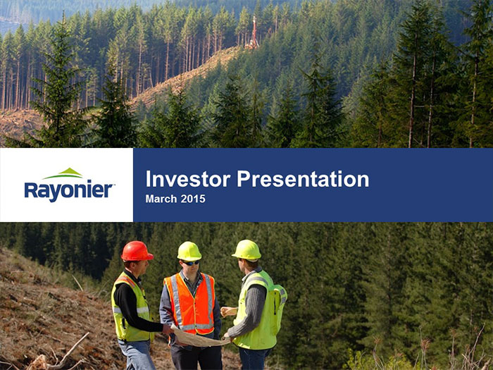 March 2015 Investor Presentation 