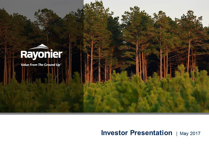 May 2017 Investor Presentation 