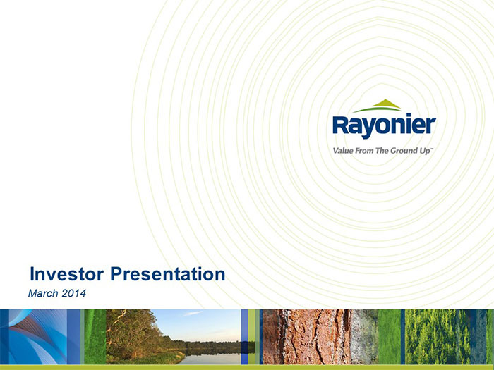 March 2014 Investor Presentation 