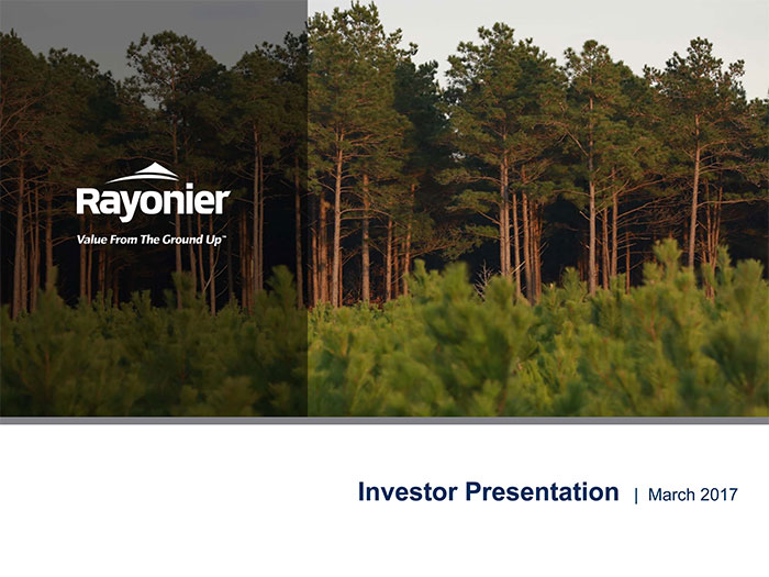 March 2017 Investor Presentation 