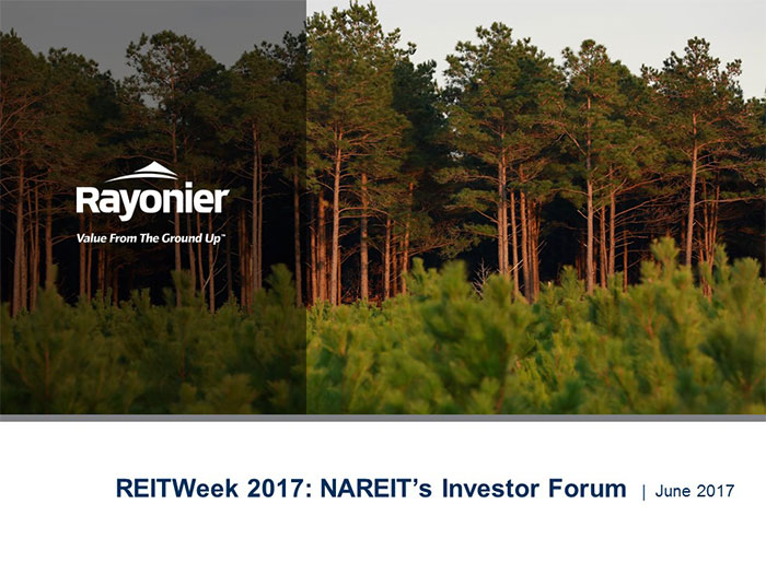 REITWeek 2017: NAREIT's Investor Forum - June 2017