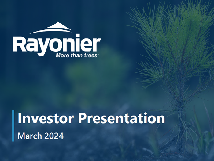 March 2024 Investor Presentation
