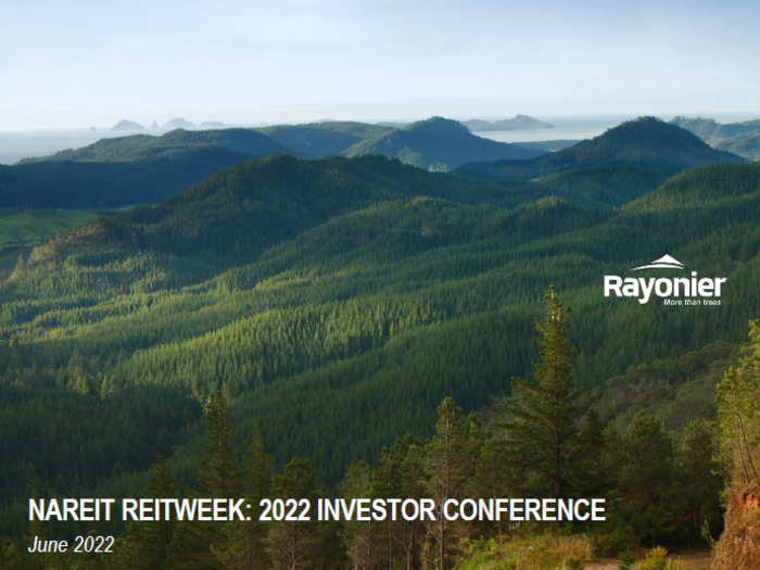 Nareit Reitweek: 2022 Investor Conference Presentation